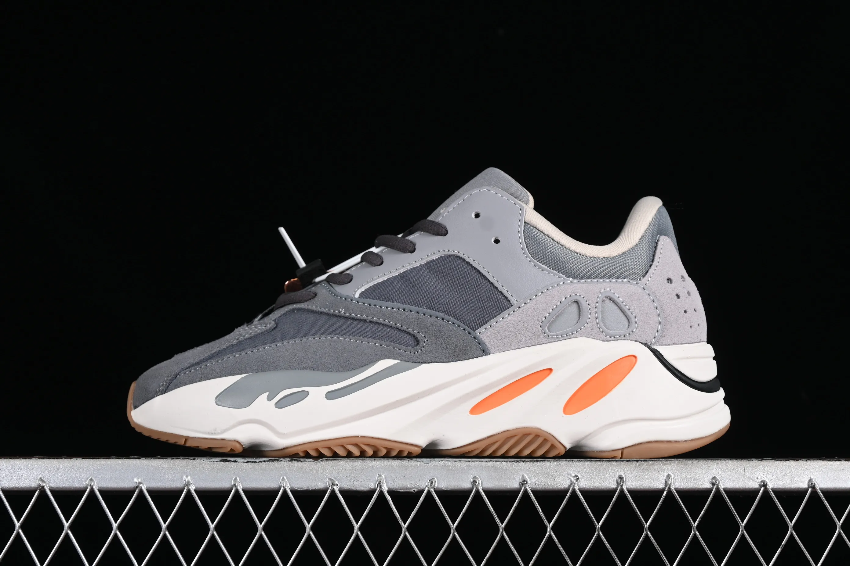 All Categories Ad Yeezy Coconut Series G Version Ad Yeezy Boost 700 "Magnet" FV9922 Kanye Coconut 700 3M Reflective Running Shoes